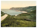 Jersey Bonne Nuit Bay Channel Islands Vintage A4 Photo Print