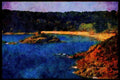 Jersey Channel Isles 286034 Portelet Bay A4 Limited Edition Watercolour Print