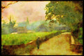 Jersey Channel Isles 286041 Country Road A4 Limited Edition Watercolour Print