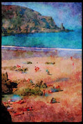 Jersey Channel Isles 286052 Greve Deleco A4 Limited Edition Watercolour Print
