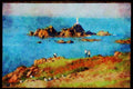 Jersey Channel Isles 286054 Corbiere Lighthouse A4 Limited Edition Watercolour Print
