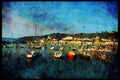 Jersey Channel Isles 286070 Boats A4 Limited Edition Watercolour Print