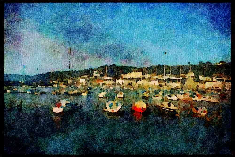 Jersey Channel Isles 286070 Boats A4 Limited Edition Watercolour Print