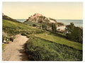 Jersey Mont Orgueil Castle Channel Island Vintage A4 Photo Print