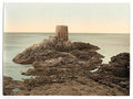 Jersey Noirmont Point Channel Islands Vintage A4 Photo Print