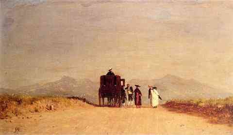Jervis Mcentee Mcentee Jervis A JourneyS Pause In The Roman Campagna A4 Photo Print