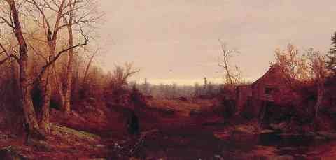 Jervis Mcentee November Day 1863 A4 Photo Print