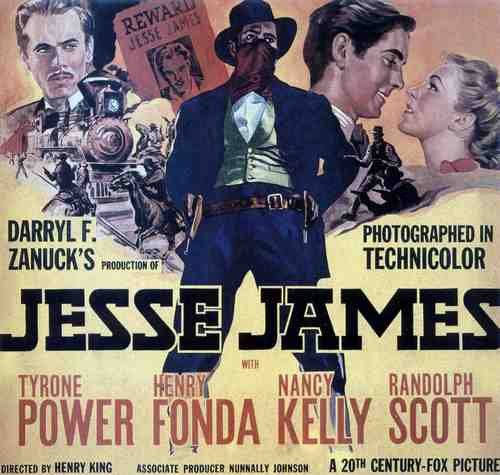  Jesse James 01 film star poster A4 Photo Print