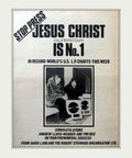 Jesus Christ Superstar Vintage Retro Advert Poster A4 Photo Print