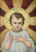Jesus of Nazareth 1917 Christ child A4 Photo Print