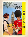 Jet Boac Britain Vintage Retro Advert Poster A4 Photo Print