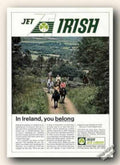 Jet Irish Landscape Vintage Retro Advert Ads A4 Photo Print