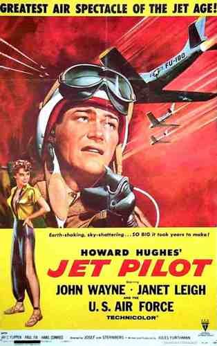  Jet Pilot 01 film star poster A4 Photo Print