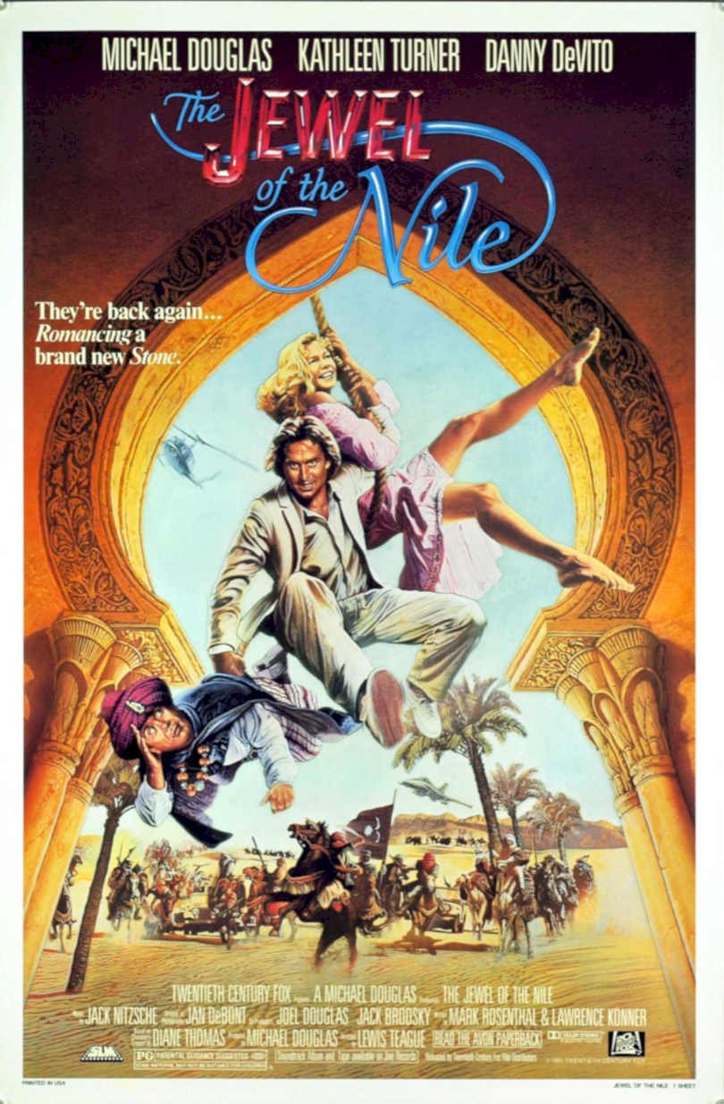 Jewel Nile 1985 Vintage Retro Advert Poster A4 Photo Print