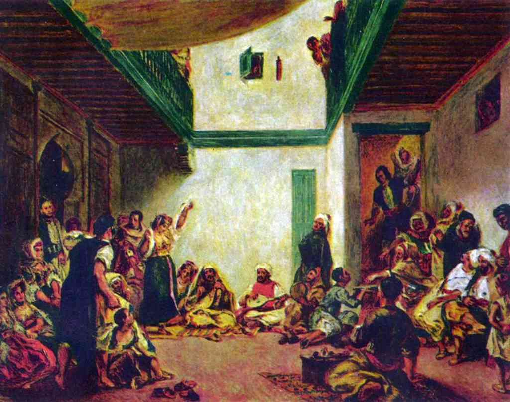 Jewish Wedding After Delacroix Renoir A4 Photo Print