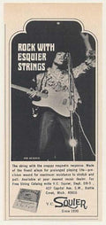 Jimi Stratocaster Esquire Vintage Retro Advert Ads A4 Photo Print