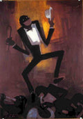 Jitterbug Tuxedo Collins Vintage Retro Advert Ads A4 Photo Print