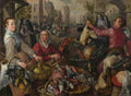 Joachim Beuckelaer The Four Elements Air A4 Photo Print
