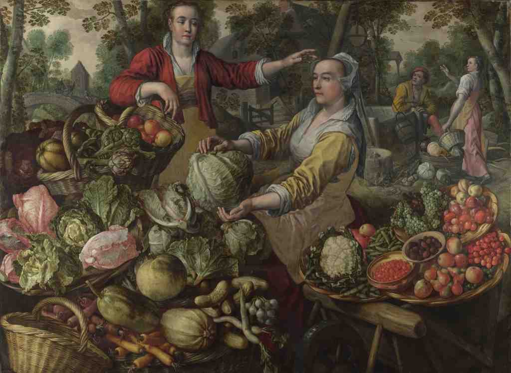 Joachim Beuckelaer The Four Elements Earth A4 Photo Print