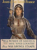 Joan Arc Poster Vintage Retro Advert Ads A4 Photo Print