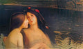 Joan Brull dues noies joan brull i vinyoles 1863 1912 Art A4 Photo Print