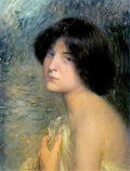 Joan Brull retrat de dona o melanconia joan brull i vinyoles 1863 191 Art A4 Photo Print UK