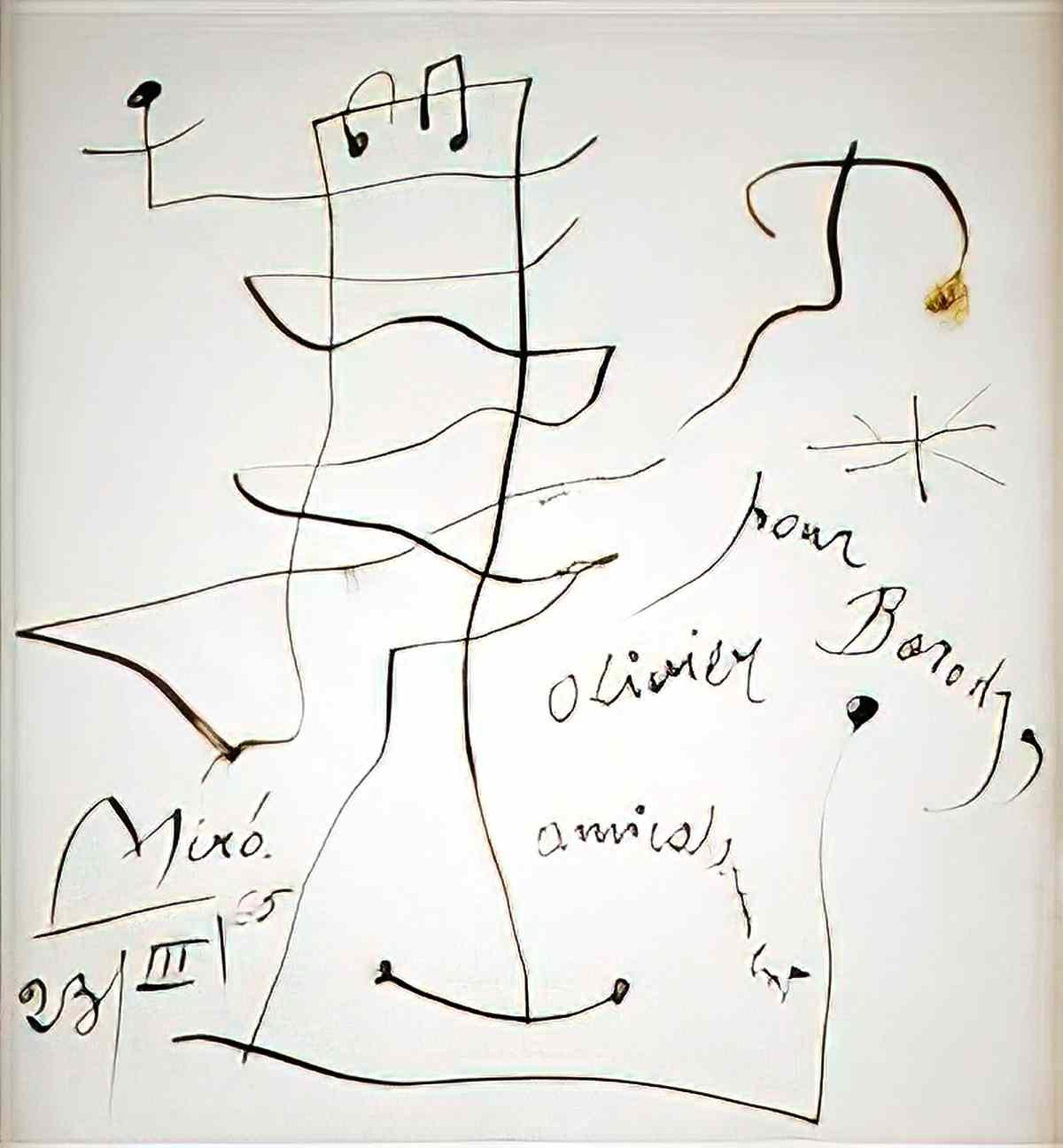 Joan Miro 20vi71 Art A4 Photo Print