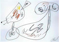 Joan Miro 5 + 2 = 7 Art A4 Photo Print