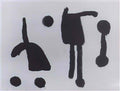 Joan Miro abstract figure Art A4 Photo Print