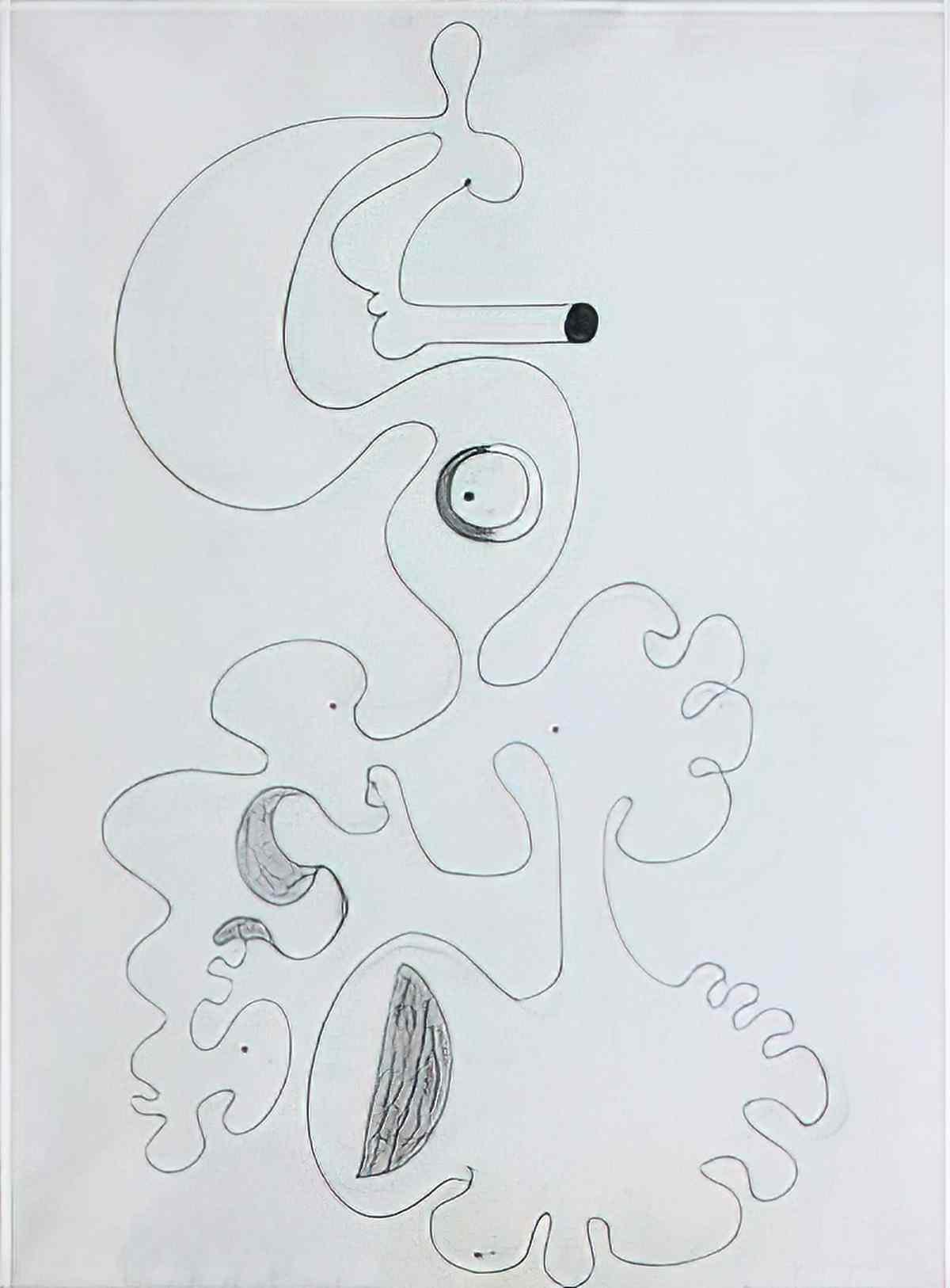 Joan Miro abstract painting 2 Art A4 Photo Print