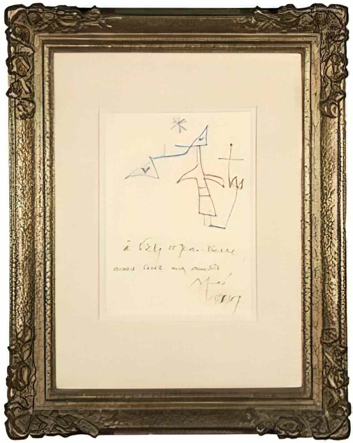Joan Miro amoreux en extase Art A4 Photo Print