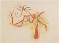 Joan Miro amoureux en extase1 Art A4 Photo Print