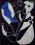 Joan Miro an abstract scene Art A4 Photo Print