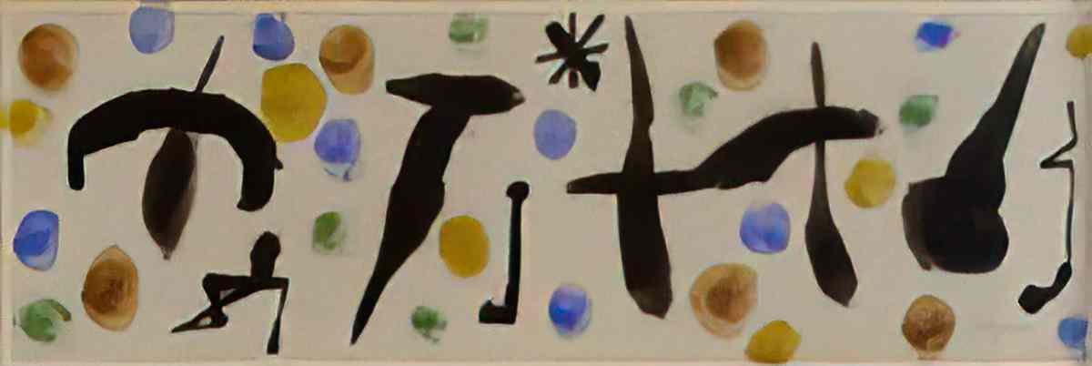Joan Miro apparitions visions Art A4 Photo Print
