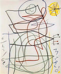 Joan Miro arc en ciel 2 Art A4 Photo Print