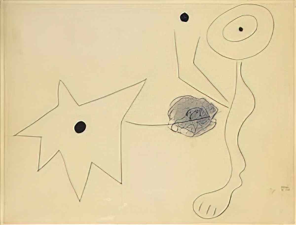 Joan Miro artistically signed book Art A4 Photo Print