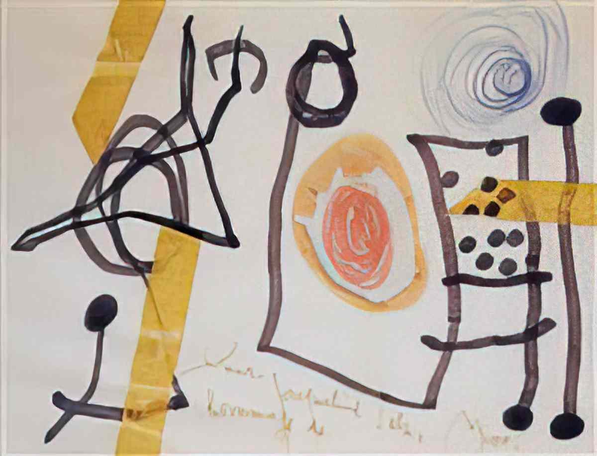Joan Miro barcelona1 Art A4 Photo Print