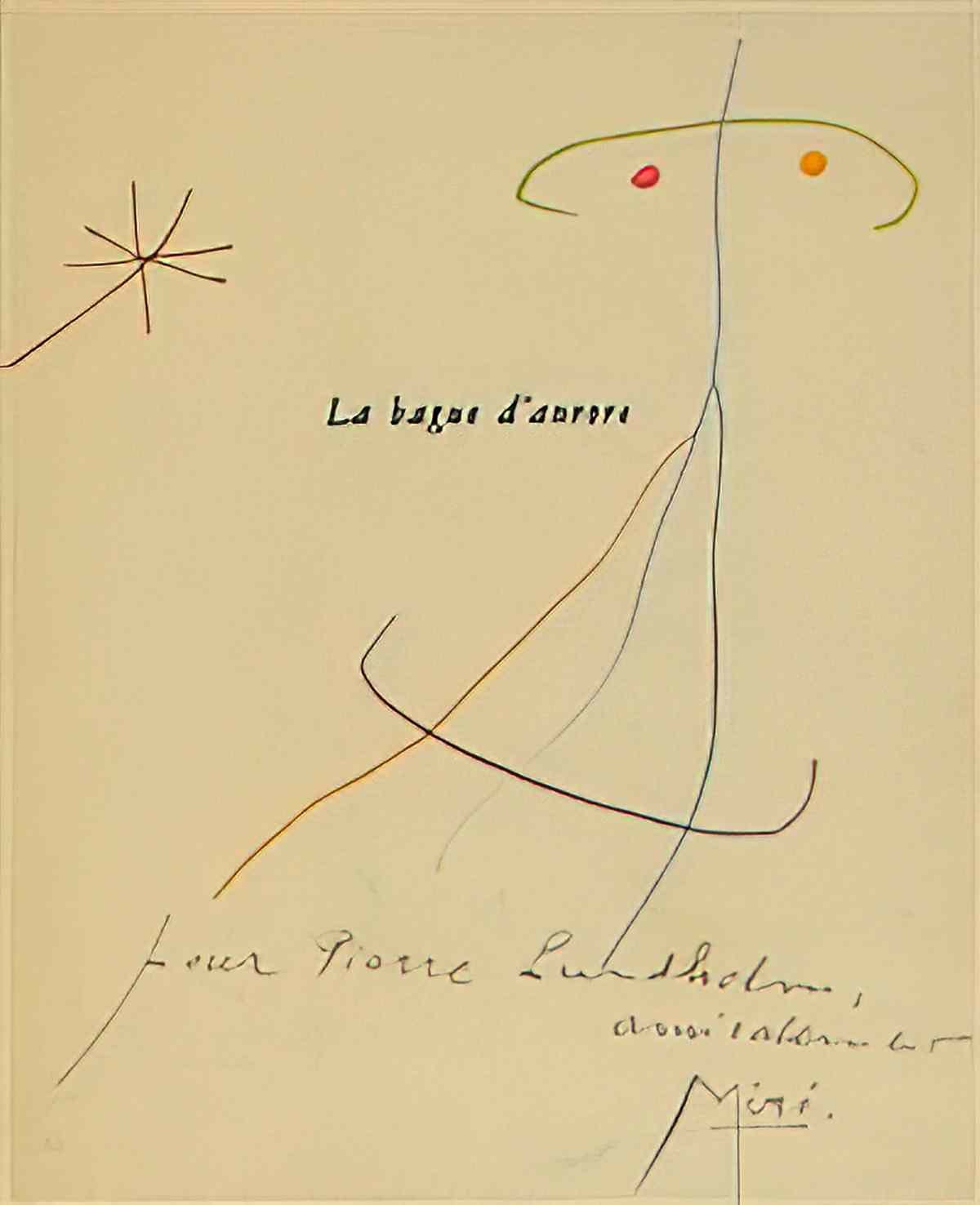 Joan Miro barcelona3 Art A4 Photo Print