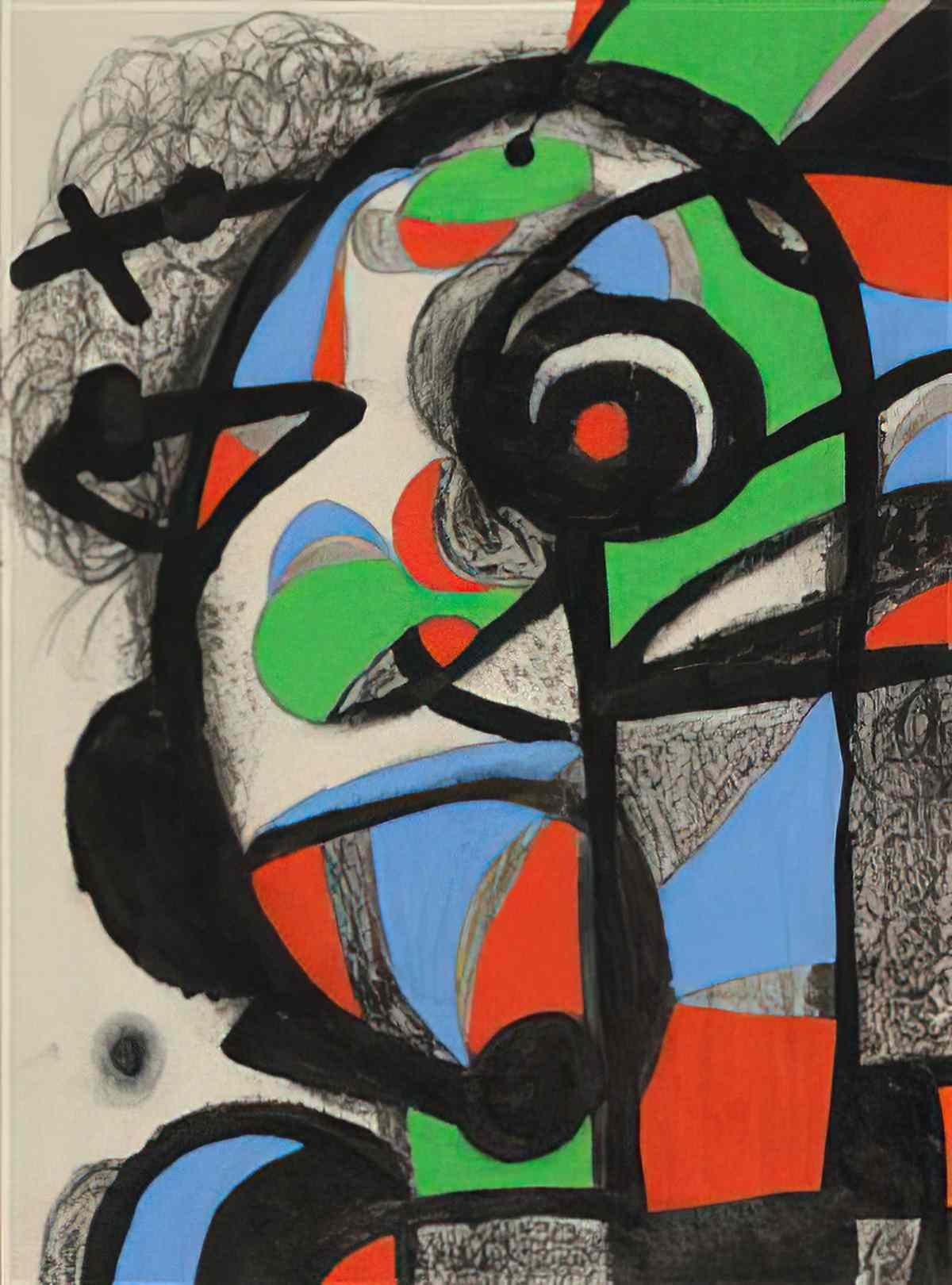 Joan Miro barcelona5 Art A4 Photo Print