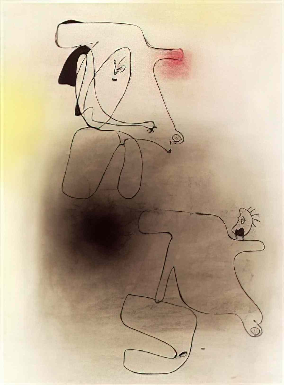Joan Miro barcelone3 Art A4 Photo Print