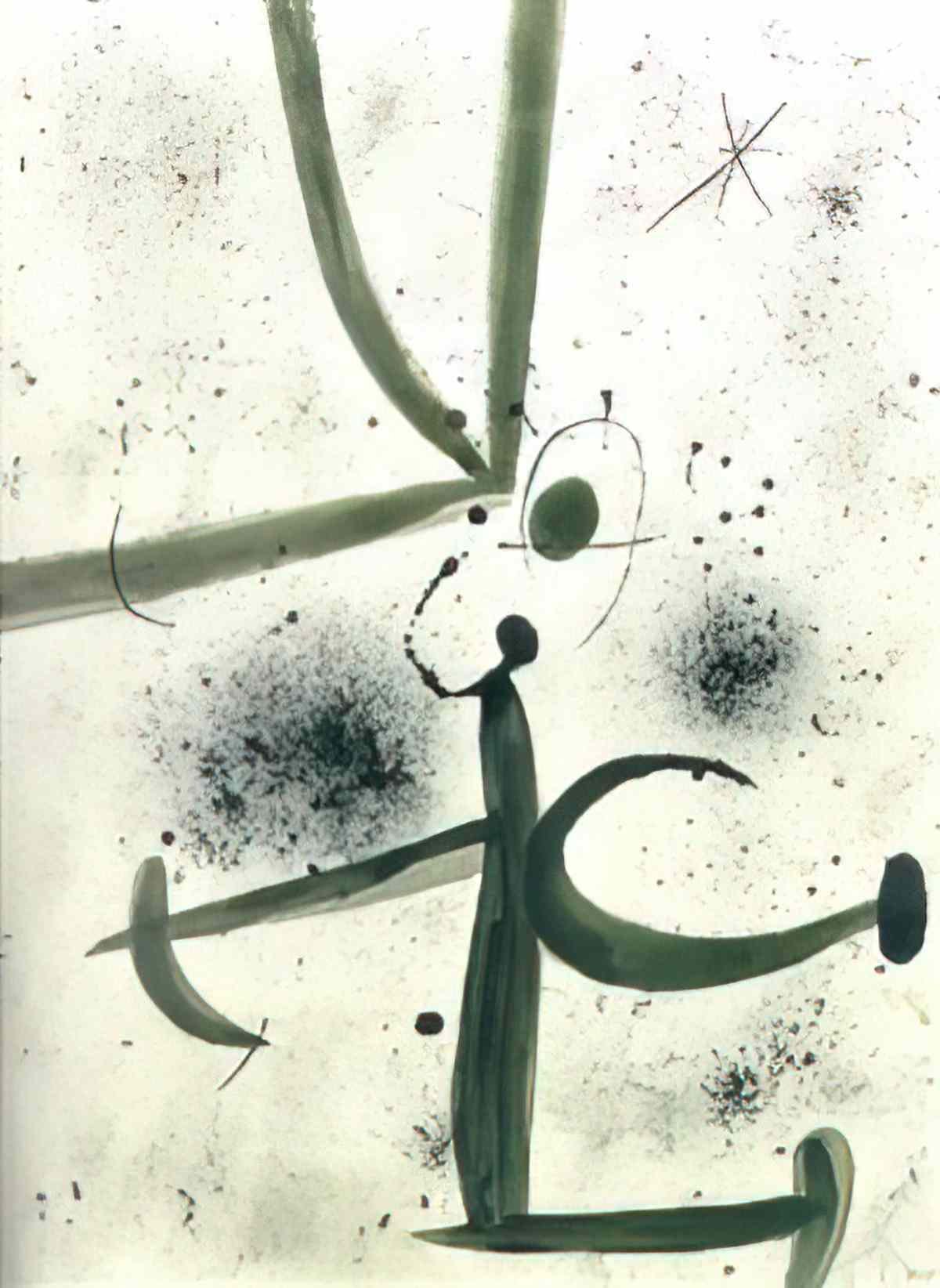 Joan Miro barcelone5 Art A4 Photo Print