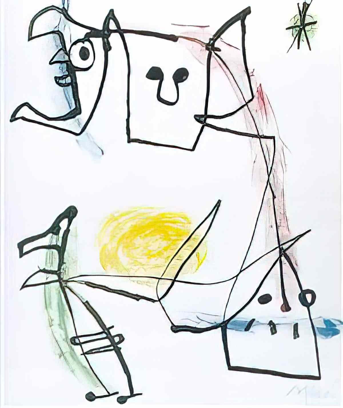 Joan Miro barcelone6 Art A4 Photo Print