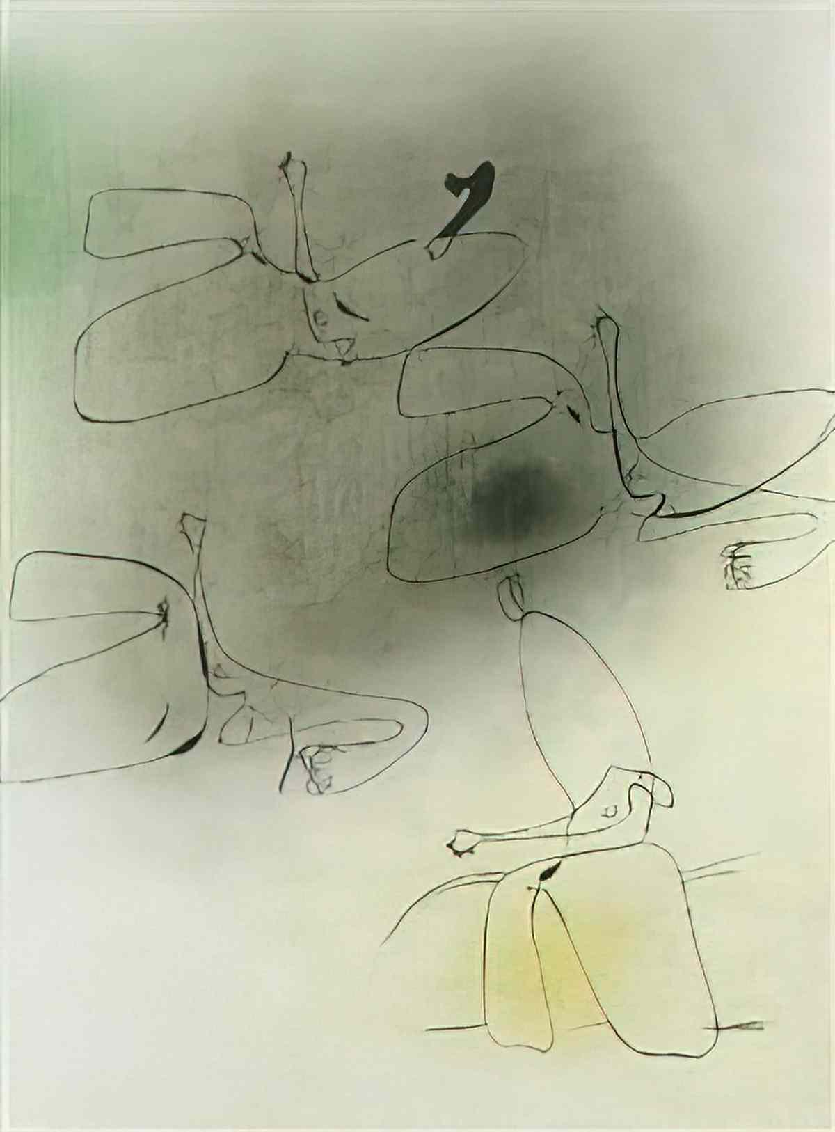 Joan Miro birds Art A4 Photo Print