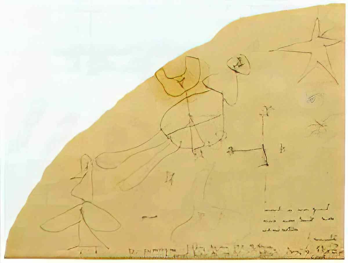 Joan Miro chemin de ronde ii Art A4 Photo Print