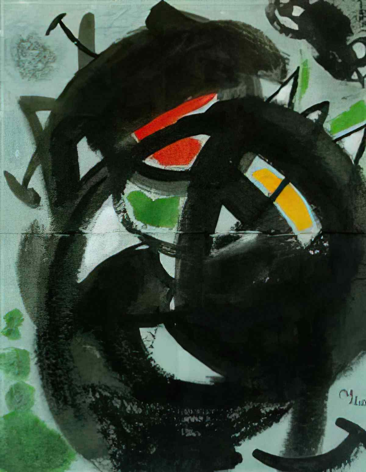 Joan Miro chex le roi de pologne pl iii Art A4 Photo Print