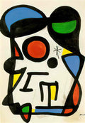 Joan Miro chien aboyant1 Art A4 Photo Print