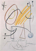 Joan Miro chien dans un paysage1 Art A4 Photo Print