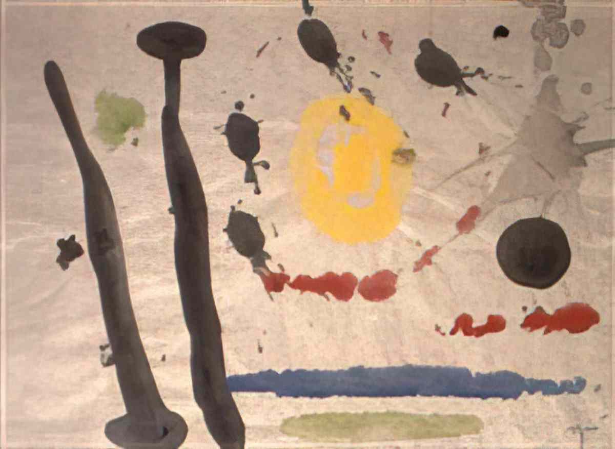 Joan Miro chien3 Art A4 Photo Print
