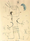 Joan Miro col leccio sala gaspar Art A4 Photo Print