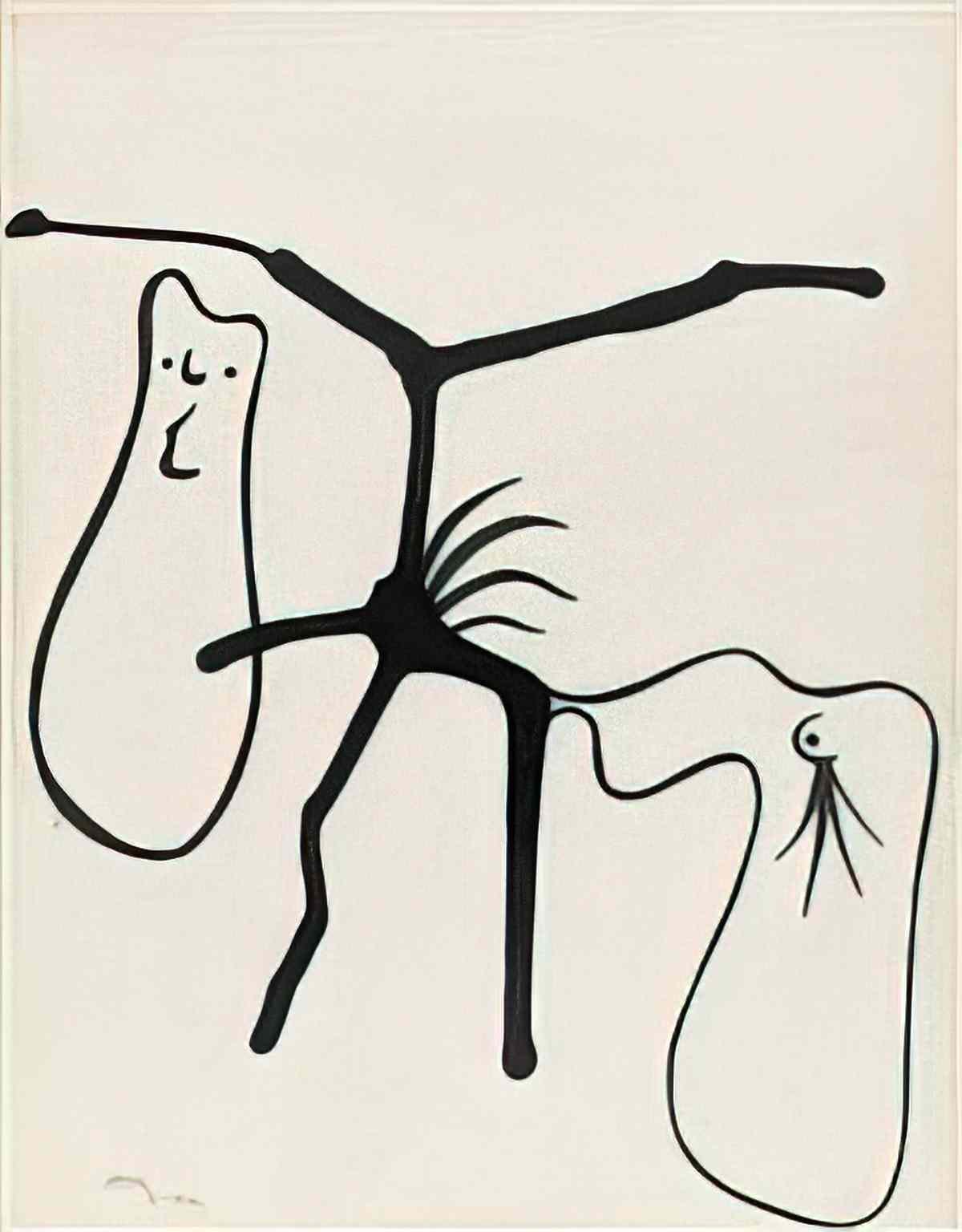 Joan Miro composicion1 Art A4 Photo Print